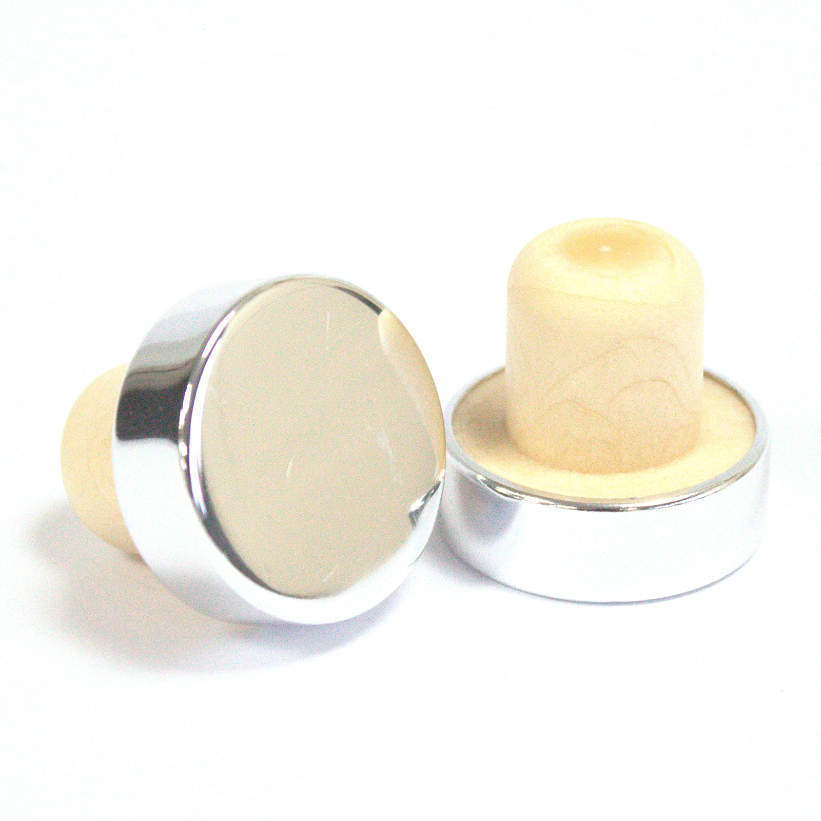 Cap for RDBot-08/09/10 2.2cm - Silver Top - 1 Piece (RDBot-18s)