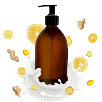 Ginger & Orange Lotion 300ml - White Label - 1 Piece (FHBLUL-01DS)