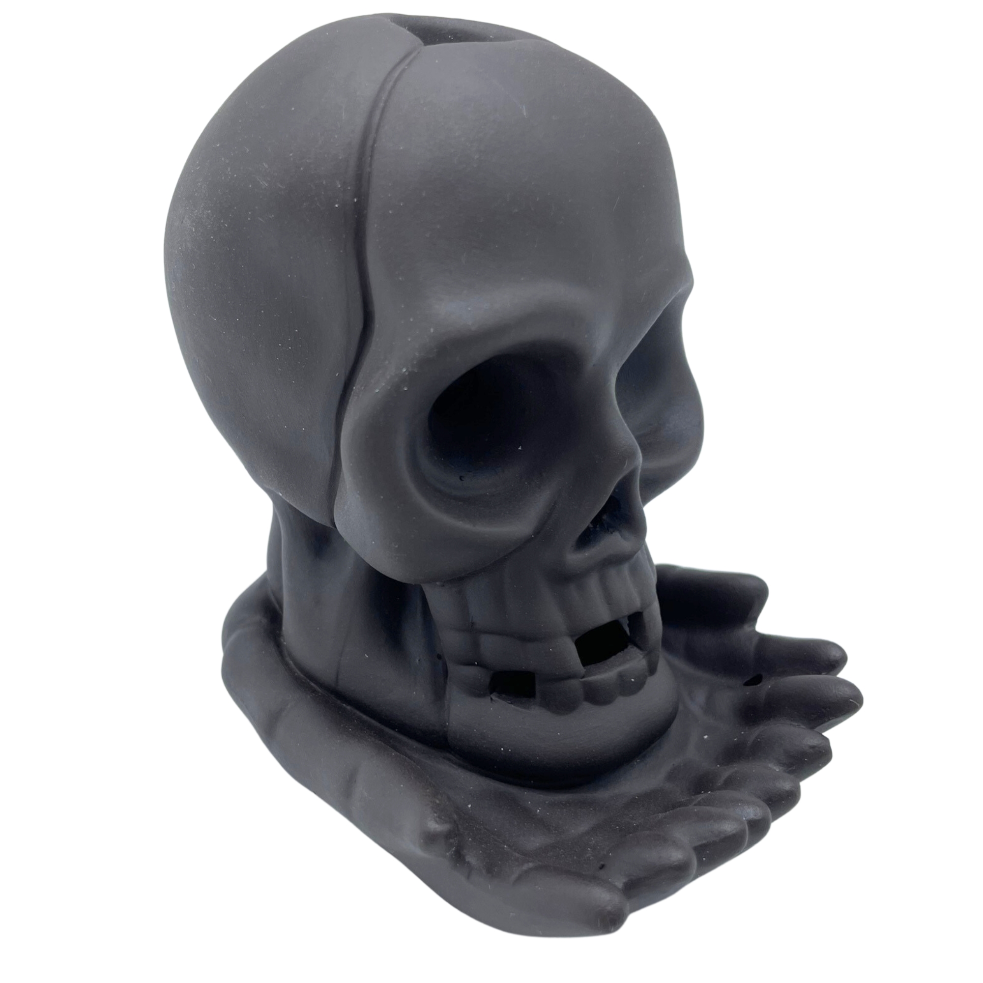 Backflow Incense Burner - Weeping Skull (with light) - 1 Piece (BackF-63)